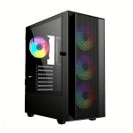 Gembird Fornax 4000, Tempered Glass, Black CCC-FC-4000