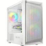 Logic Atos ARGB Mini, Tempered Glass, White AM-ATOS-20-0000000-0002