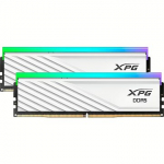 ADATA XPG Lancer RGB White, 48GB, DDR5, 6000MT/s CL30, Kit of 2 AX5U6000C3024G-DTLABRWH