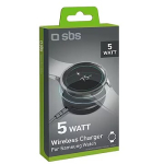 Sbs Wireless Charger For Samsung Watch, 5 W, black - Wireless charger TECHGSAMWATCH
