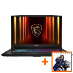 MSI Katana 17 HX B14WGK-036XPL Black, 17.3" QHD IPS 240Hz, Core i7-14650HX, 16GB, 1TB SSD, GeForce RTX 5070 8GB (DLSS 4), No OS B14WGK-036XPL