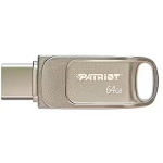 Patriot T560, 64GB Dual, Silver PS64GT560DS5D