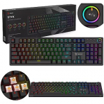 Savio STYX Mekanisk tastatur Outemu Peach Silent, Hot Swap, RGB STYX PEACH SILENT