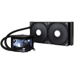 TRYX PANORAMA Komplett-Wasserk&uuml;hlung - 280 mm, schwarz L-P280N-DS2M-G0K