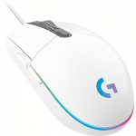 Logitech G102 Lightsync, USB, Optical, White 910-005824