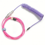 Ducky Primecord, USB-A to USB-C, Coiled, 1.8m DKCC-JKCNC1