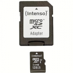 Intenso microSDXC, 128GB, Class 10, UHS-I +Adapter 3423491