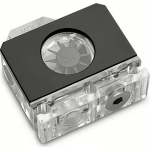 EK Water Blocks EK-Quantum Scalar Flow Indicator Bottom-To-Top D-RGB, Black 3831109829738