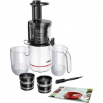 Bosch Slow Juicer VitaExtract, White/Black MESM500W