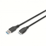 Digitus USB-A 3.0 to MicroB, 1m AK-300116-010-S