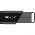 PNY Technologies Attache X, 256GB, Black/Silver P-FD256ATTX-GE