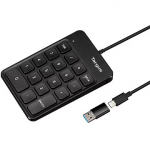 Targus USB WIRED KEYPAD KEYPAD BLACK AKP13GL