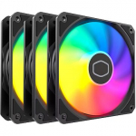 Cooler Master MasterFan MF120 Lite, 3 Pack, Black MFW-B2DN-173PA-R1
