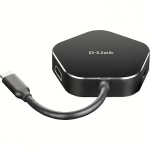 D-Link USB-C 4-PORT HUB+HDMI WITH USB-C PD DUB-M420