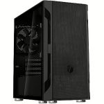 Silverstone Fara H1M, Tempered Glass, Black SST-FAH1MB-G