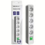 Qoltec 50290 Power strip 5 sockets 1.8m 50290