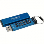 Kingston Ironkey Keypad 200, AES-256 Encrypted, 32GB, Blue IKKP200/32GB