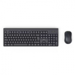 Hama keyboard and mouse set WKM-100 black U8173051