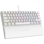 Rampage Rampage PLOWERK60 Blue Switch Biała PLOWERK60-WHITE