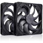 Noctua NF-A14x25 G2 PWM Sx2-PP chromax.black, 2 Pack NF-A14X25 G2 PWM SX2-PP CH.BK