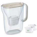 Brita Style Essential water filter jug 2.4l + 2 cartridges, sand Style Essential piaskowy + 2 wk?ady