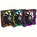 Alpenf&ouml;hn Wing Boost 3, 120mm, ARGB, High-speed, Black, Triple pack 84000000163