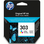 Hewlett Packard 303 Tri-color Original Ink Cartridge T6N01AE#ABE