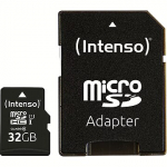 Intenso Performance, 32GB, microSDHC, UHS-I, Class 10 +Adapter 3424480