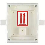 2N ENTRY PANEL FLUSH MOUNT BOX/HELIOS IP VERSO 9155014