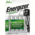 Energizer BATTERY RECHARGEABLE POWER PLUS AA HR6/4 2000mAh 417019