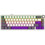 Lorgar KBP70MW, gaming Pro, beige grey purple LRG-KBP70MW-RT-US