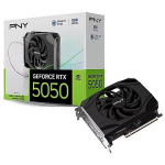 PNY Technologies GeForce RTX 5050, 8GB GDDR6, Single Fan (DLSS 4) VCG50508SFXPB1