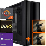 TopPC Creator MAX Powered by ASUS, Ryzen 9 9950X3D, GeForce RTX 5080, 64GB (2x32) DDR5, 4TB NVMe Gen4, Windows 11 Pro DATK362-1417540