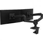 Ergotron LX Dual Side-by-Side Desk Mount Arm, up to 27" 45-245-224