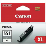 Canon CLI-551GY XL, Ink Cartridge Grey 6447B001