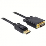 Delock DisplayPort 1.2 to DVI, 2m 82591