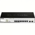 D-Link DGS‑1210‑10P 10-Port Gigabit Smart Managed PoE Switch DGS-1210-10P/E