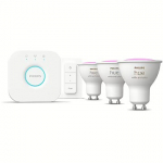 Philips WCA Starter Kit 4.2W GU10 3pcs, Bridge, Switch 8720169254503
