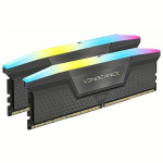 Corsair Vengeance RGB Black, DDR5, 32GB, 6400MHz, CL32, Kit of 2 CMH32GX5M2B6400Z32