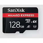 Sandisk Express, microSDXC,128GB SDSQXFN-128G-GN4NN
