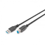 Digitus USB-A to USB-B, 1.8m AK-300115-018-S