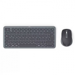 Hama multi device keyboard and mouse set black gre U8173061
