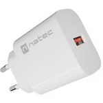 Natec Ribera 18W USB-A biała NUC-2392