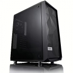 Fractal Design Meshify C, Black, Tempered Glass Dark Tint FD-CA-MESH-C-BKO-TG