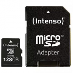 Intenso microSDXC, 128GB, Class 10 +Adapter 3413491