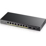 Zyxel GS1100-10HP, UNMANAGE POE 8X GIGABIT, 2X FIBER UPLINK, 130 WATT POE V3 GS1100-10HP-EU0102F