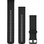 Garmin Silicone band, 22mm, Black - for Venu 3S  010-13256-21