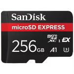 Sandisk Express, microSDXC, 256GB SDSQXFN-256G-GN4NN