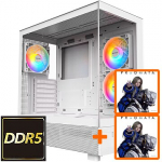 TopPC Intel Core Ultra 9 Creative, 1000W+ Modular, Core Ultra 9 285K, 64GB (2x32) DDR5, GeForce RTX 5070 Ti, 1TB NVMe Gen5 DATK392-1273242