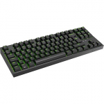 Natec KLAWIATURA DLA GRACZY GENESIS THOR 404 TKL DE PODŚWIETLENIE RGB MECHANICZNA CZARNA GATERON YELLOW PR NKG-2183
